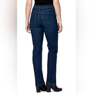 Gloria Vanderbilt Dark Blue Straight Leg Jeans